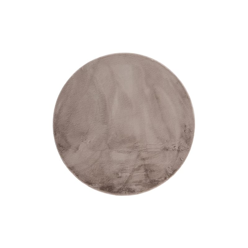 Ryematte Heaven Rund - 160x160 cm, Taupe - Tekstiler - Tepper & Matter - Moderne tepper - Ryeteppe