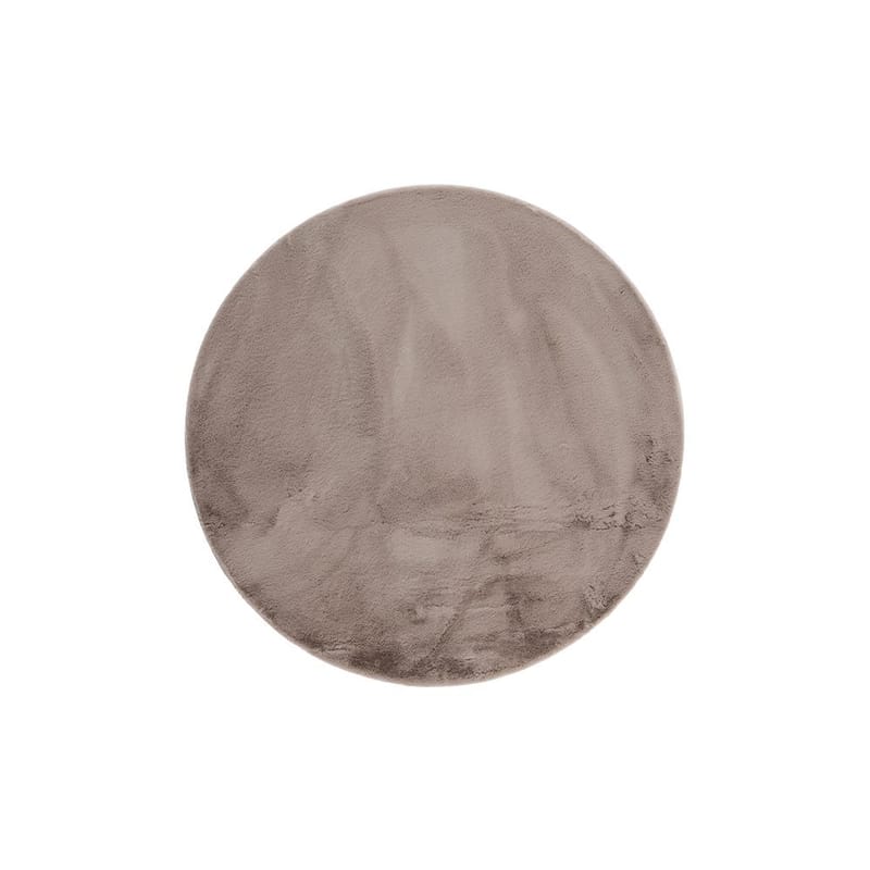 Ryematte Heaven Rund - 200x200 cm, Taupe - Tekstiler - Tepper & Matter - Moderne tepper - Ryeteppe