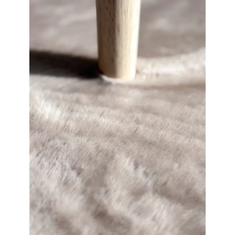 Ryematte Heaven Rund - 80x80 cm, Taupe - Tekstiler - Tepper & Matter - Moderne tepper - Ryeteppe