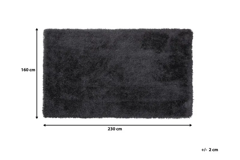 Bleakley Matte 160x230 cm - Svart - Tekstiler - Tepper & Matter - Moderne tepper - Ryeteppe