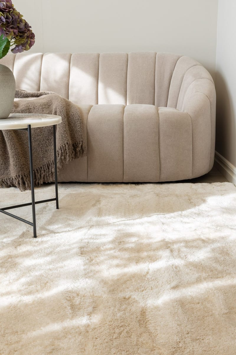 Cozy Ryeteppe 110x160 cm Rektangulær - Natur - Tekstiler - Tepper & Matter - Moderne tepper - Ryeteppe