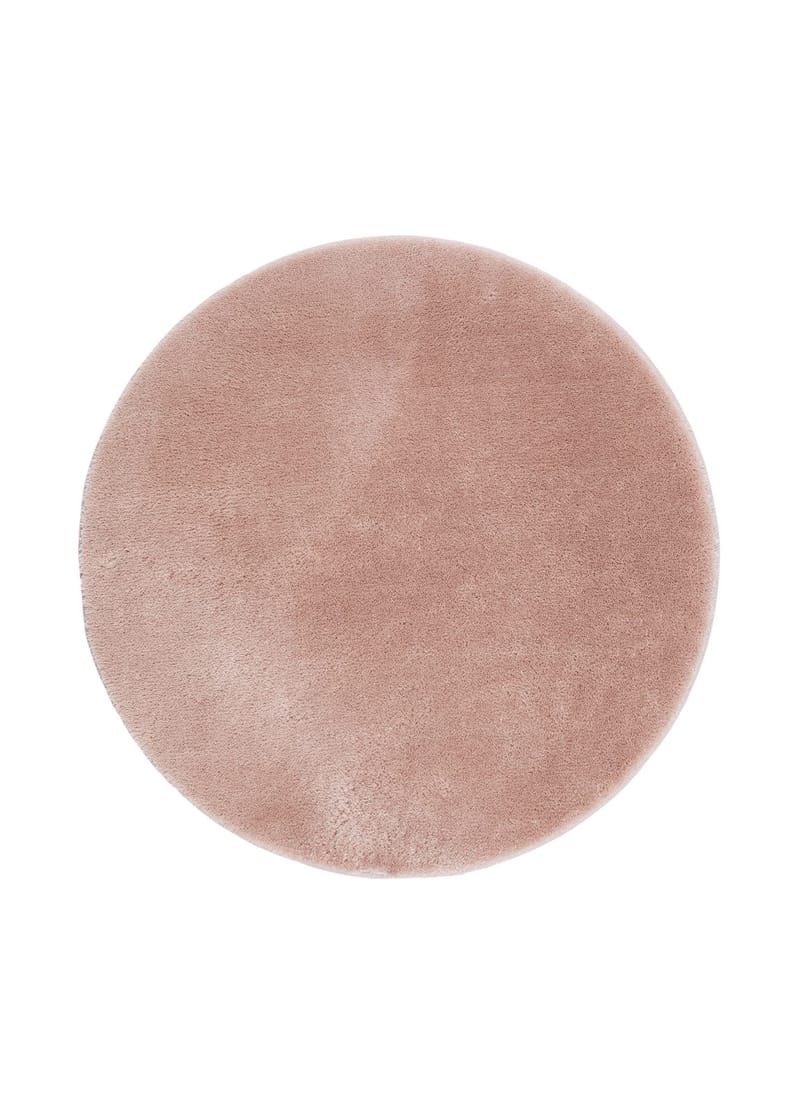 Cozy Ryeteppe 120 cm Rund, Rosa