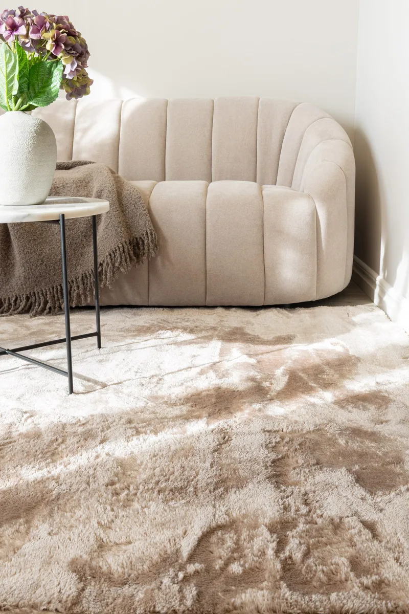 Cozy Ryeteppe 133x190 cm Rektangulær - Lin - Tekstiler - Tepper & Matter - Moderne tepper - Ryeteppe