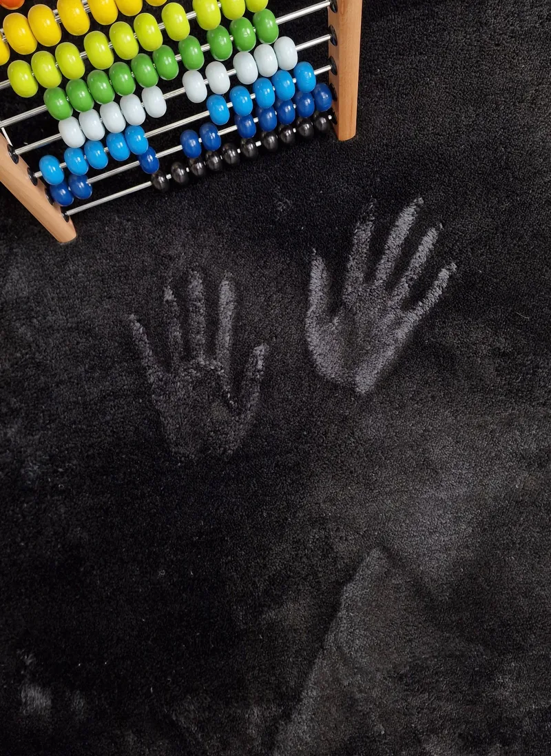 Cozy Ryeteppe 133x190 cm Rektangulær - Svart - Tekstiler - Tepper & Matter - Moderne tepper - Ryeteppe