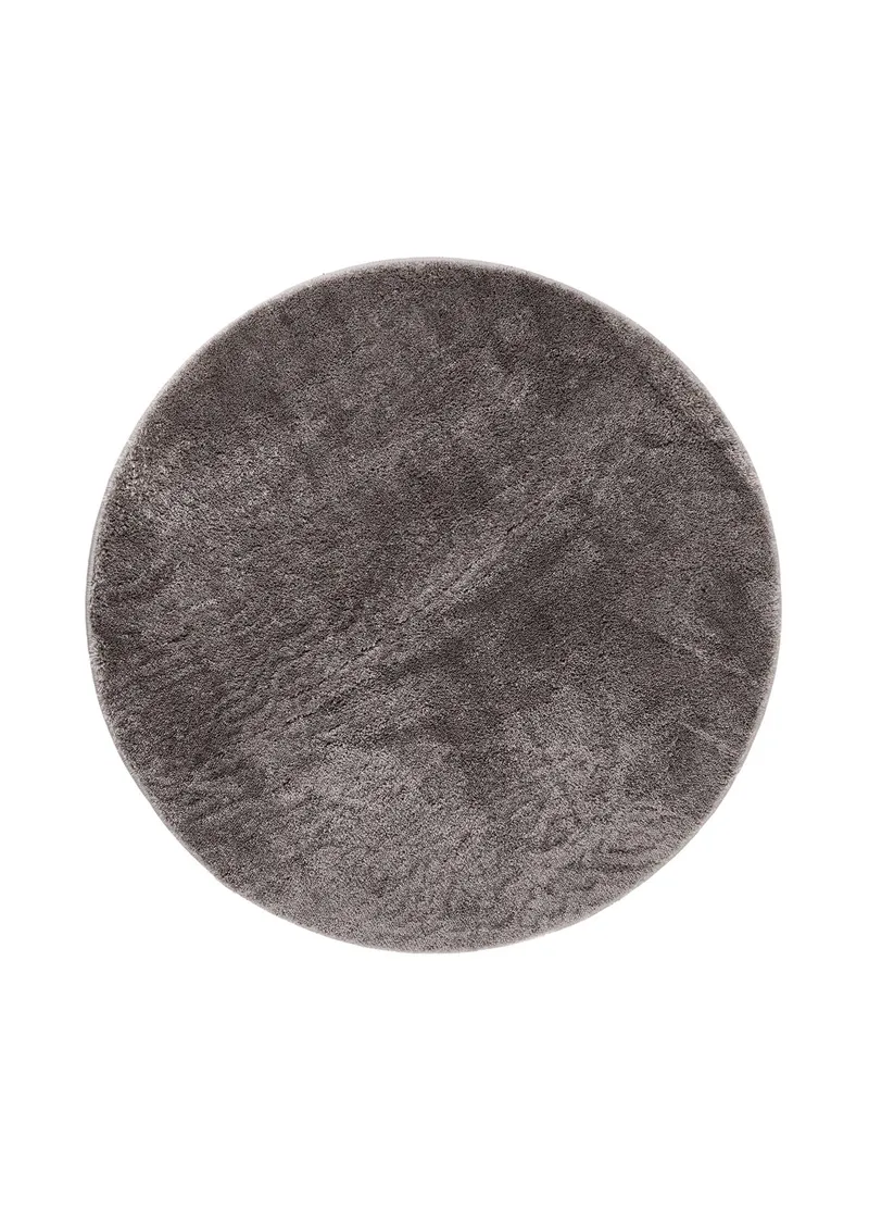 Cozy Ryeteppe 160 cm Rund, Grå
