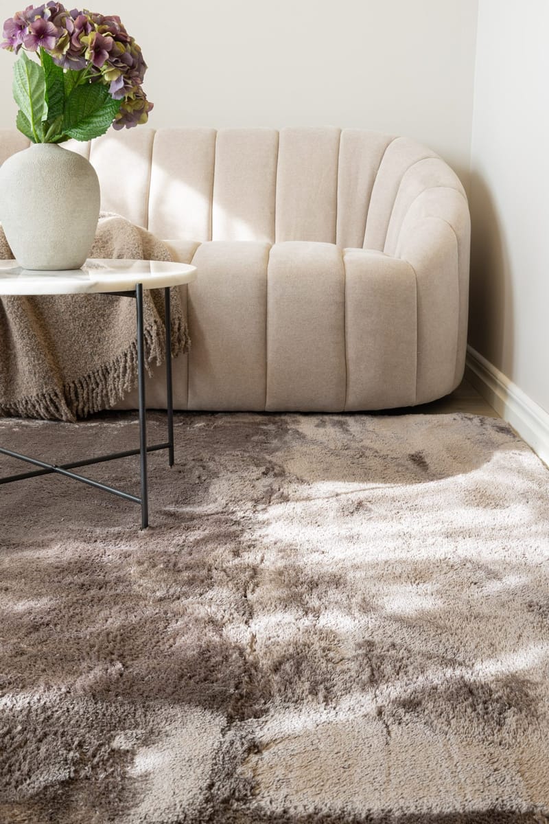 Cozy Ryeteppe 160x230 cm Rektangulær - Grå - Tekstiler - Tepper & Matter - Moderne tepper - Ryeteppe