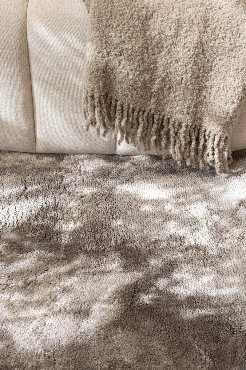 Cozy Ryeteppe 160x230 cm Rektangulær - Grå - Tekstiler - Tepper & Matter - Moderne tepper - Ryeteppe