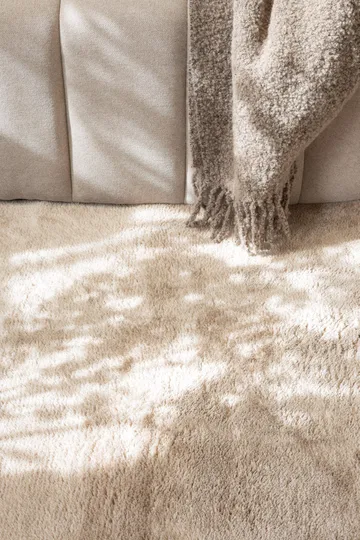Cozy Ryeteppe 160x230 cm Rektangulær - Lin - Tekstiler - Tepper & Matter - Moderne tepper - Ryeteppe