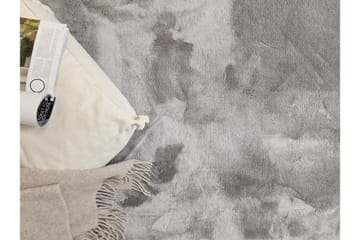 Cozy Ryeteppe 160x230 cm Rektangulær - Sølv - Tekstiler - Tepper & Matter - Moderne tepper - Ryeteppe