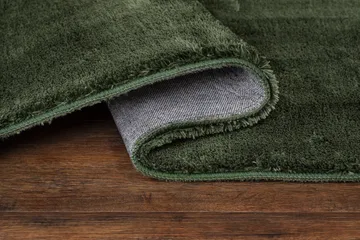 Cozy Ryeteppe Rundt 120 cm - Grønn - Tekstiler - Tepper & Matter - Moderne tepper - Ryeteppe