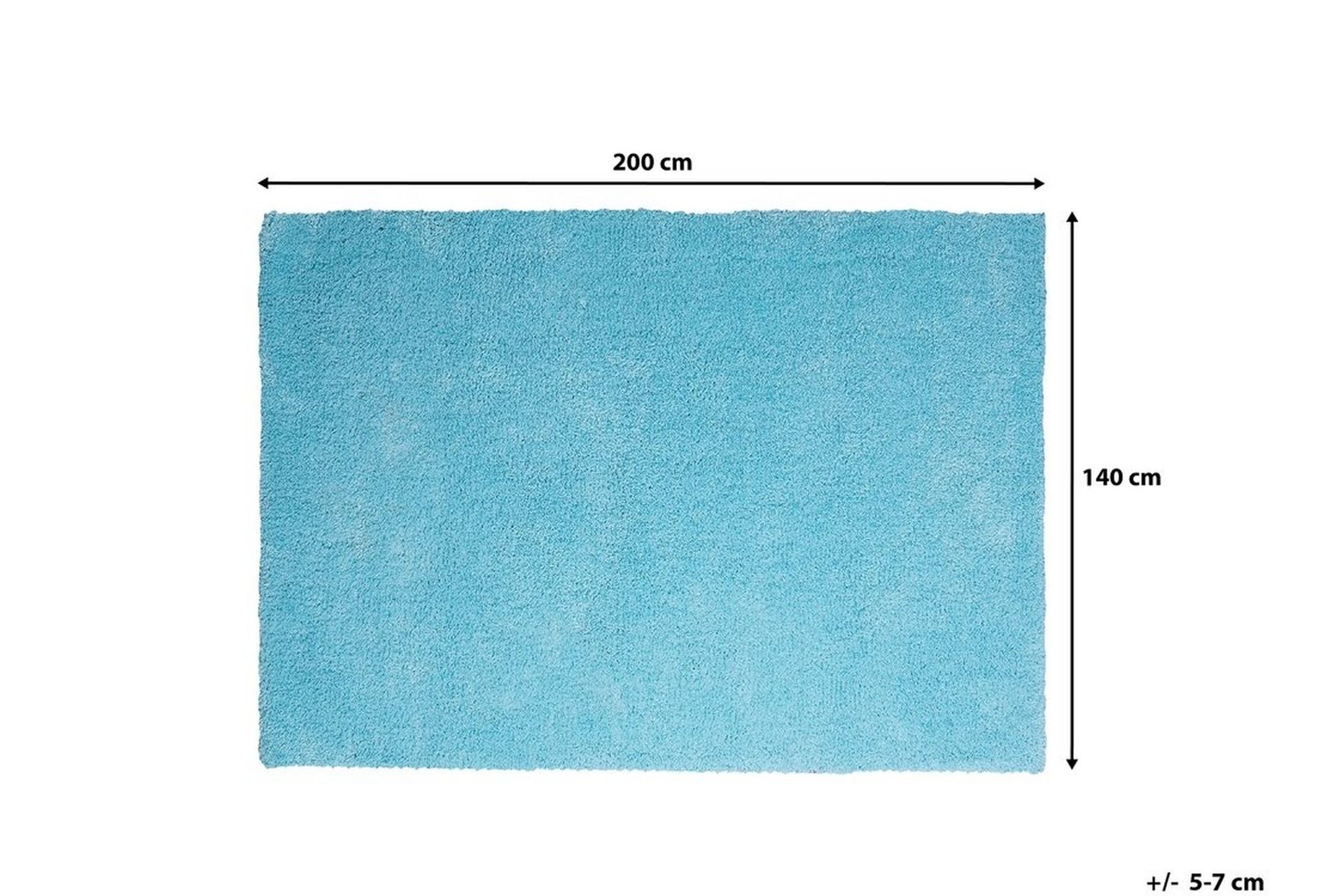 Demre Matte 140x200 - Blå - Tekstiler - Tepper & Matter - Moderne tepper - Ryeteppe