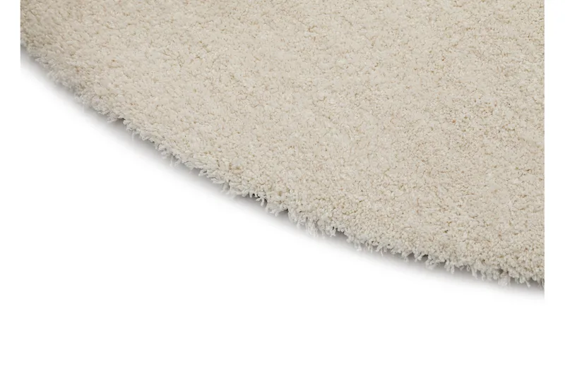Feel Matte 240 Rund - Hvit - Tekstiler - Tepper & Matter - Moderne tepper - Ryeteppe
