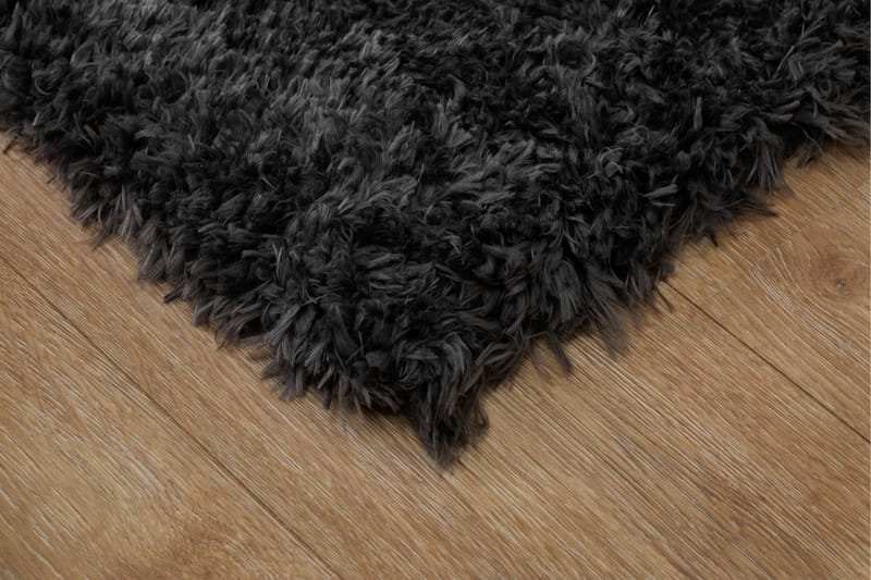 Floki Ryematte 160x230 cm Rektangulær - Antrasitt - Tekstiler - Tepper & Matter - Moderne tepper - Ryeteppe