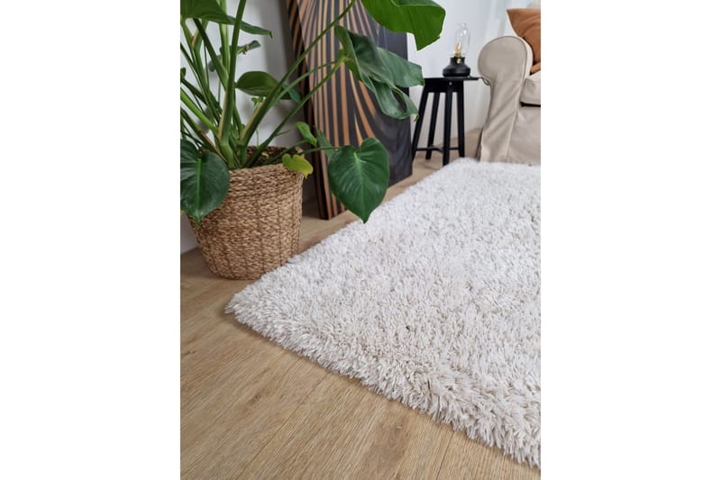 Floki Ryematte 160x230 cm Rektangulær - Hvit - Tekstiler - Tepper & Matter - Moderne tepper - Ryeteppe
