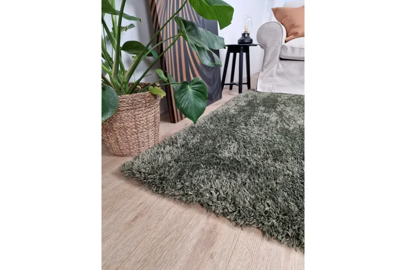 Floki Ryematte 160x230 cm Rektangulær - Smaragdgrønn - Tekstiler - Tepper & Matter - Moderne tepper - Ryeteppe