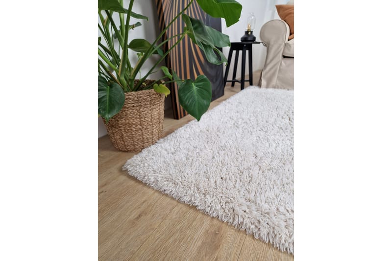 Floki Ryematte 200x290 cm Rektangulær - Hvit - Tekstiler - Tepper & Matter - Moderne tepper - Ryeteppe