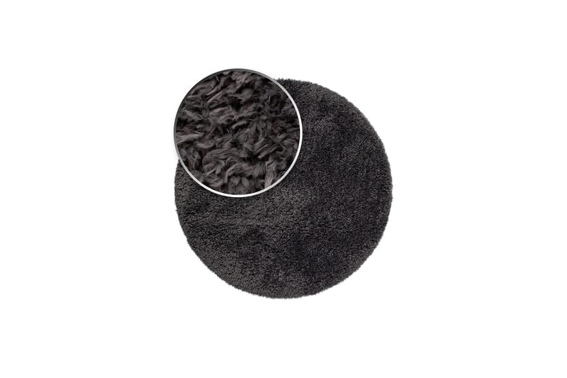Floki Ryematte 240 cm Rund - Antrasitt - Tekstiler - Tepper & Matter - Moderne tepper - Ryeteppe