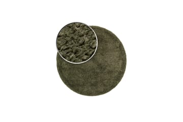 Floki Ryematte 240 cm Rund - Smaragdgrønn - Tekstiler - Tepper & Matter - Moderne tepper - Ryeteppe