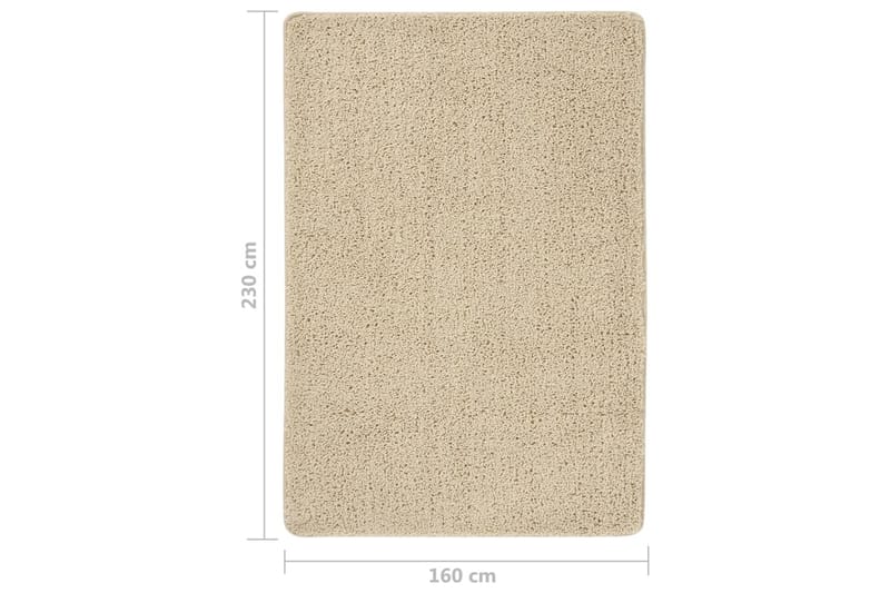 Flossteppe kremhvit 160x230 cm sklisikkert - Krem - Tekstiler - Tepper & Matter - Moderne tepper - Ryeteppe