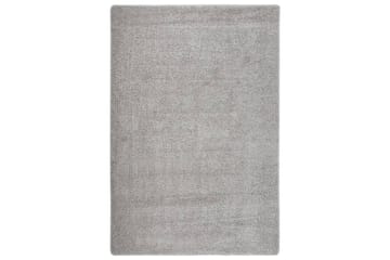 Flossteppe lysegrå 140x200 cm sklisikkert - Grå - Tekstiler - Tepper & Matter - Moderne tepper - Ryeteppe