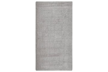 Flossteppe lysegrå 80x150 cm sklisikkert - Grå - Tekstiler - Tepper & Matter - Moderne tepper - Ryeteppe