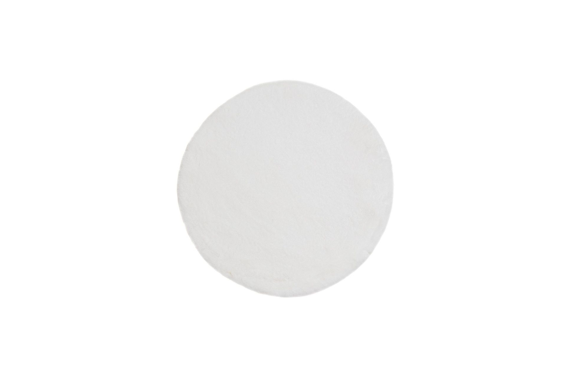 Heaven Rund Ryamatte & Luggmatte 160 cm - Hvit
