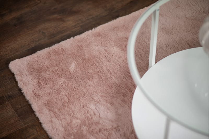 Heaven Ryematte 160x230 cm - Rosa - Tekstiler - Tepper & Matter - Moderne tepper - Ryeteppe