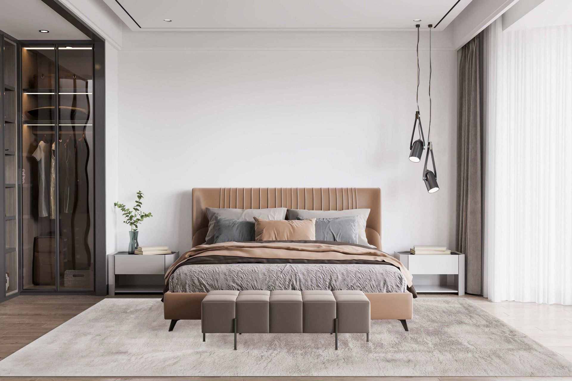 Heaven Ryematte 240x340 cm - Grå - Tekstiler - Tepper & Matter - Moderne tepper - Ryeteppe