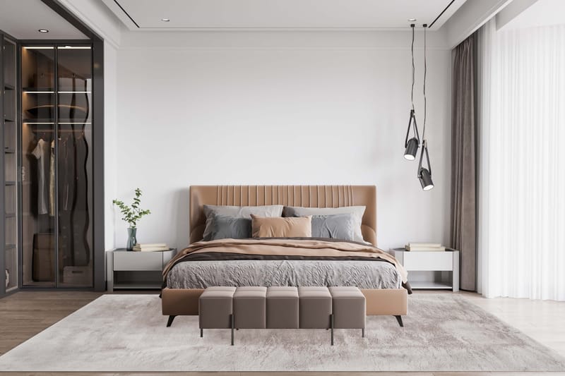 Heaven Ryematte 240x340 cm - Grå - Tekstiler - Tepper & Matter - Moderne tepper - Ryeteppe