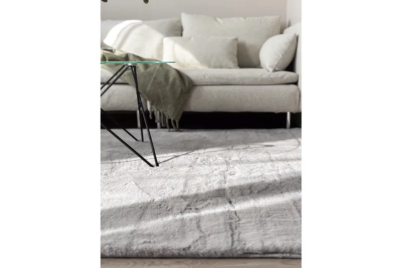 Heaven Ryematte 240x340 cm - Grå - Tekstiler - Tepper & Matter - Moderne tepper - Ryeteppe