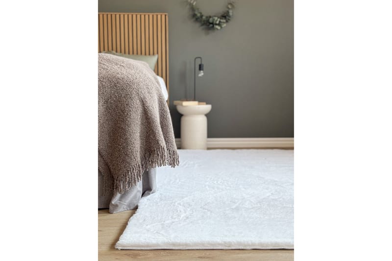 Heaven Ryematte 240x340 cm - Hvit - Tekstiler - Tepper & Matter - Moderne tepper - Ryeteppe