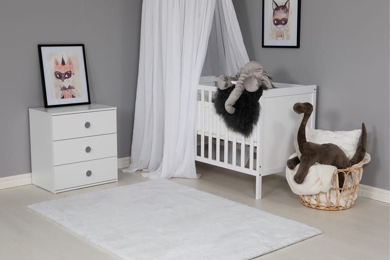 Heaven Ryematte 240x340 cm - Hvit - Tekstiler - Tepper & Matter - Moderne tepper - Ryeteppe