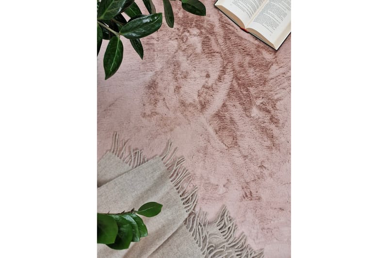 Heaven Ryematte 80x160 cm - Rosa - Tekstiler - Tepper & Matter - Moderne tepper - Ryeteppe