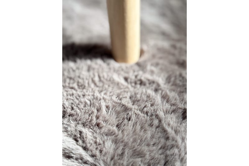 Heaven Ryematte Antrasitt Rund 160 - Antrasitt - Tekstiler - Tepper & Matter - Moderne tepper - Ryeteppe