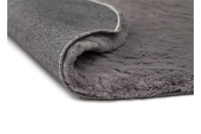 Heaven Ryematte Antrasitt Rund 160 - Antrasitt - Tekstiler - Tepper & Matter - Moderne tepper - Ryeteppe