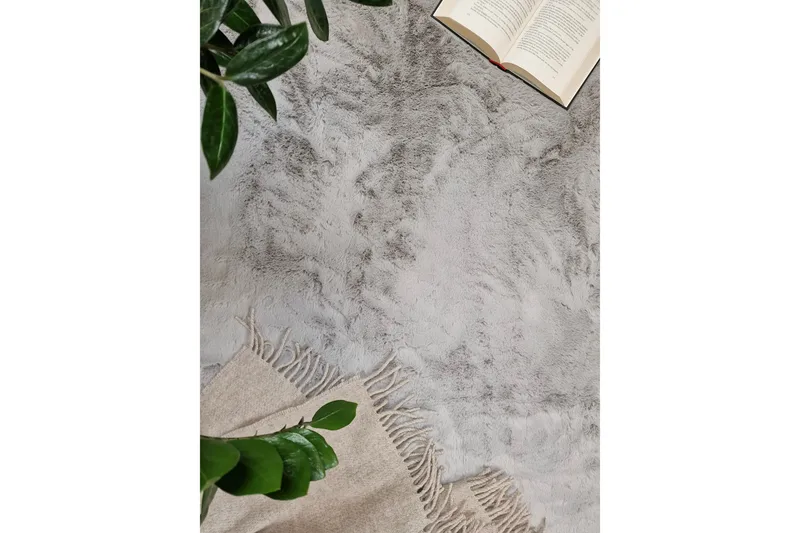 Heaven Ryematte Grå 140*200 - Grå - Tekstiler - Tepper & Matter - Moderne tepper - Ryeteppe