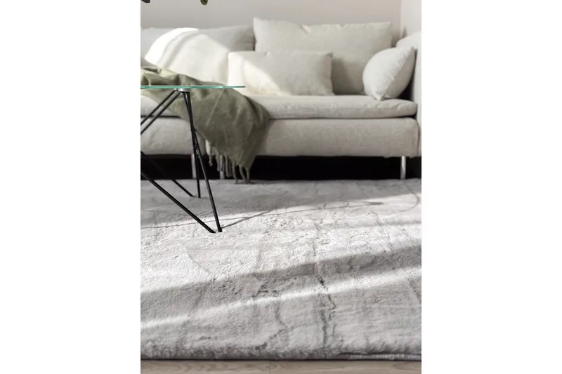 Heaven Ryematte Grå 140*200 - Grå - Tekstiler - Tepper & Matter - Moderne tepper - Ryeteppe