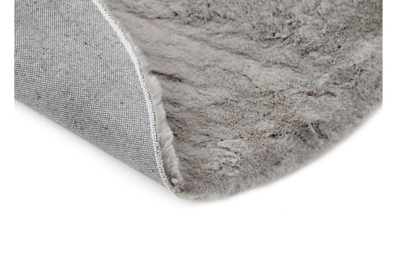 Heaven Ryematte Grå Rund 120 - Grå - Tekstiler - Tepper & Matter - Moderne tepper - Ryeteppe