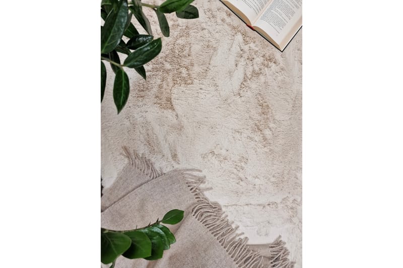Heaven Ryematte Natur Rund 120 - Natur - Tekstiler - Tepper & Matter - Moderne tepper - Ryeteppe