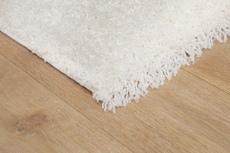 Lounge Løper 80x250 cm Rektangulær - Hvit - Tekstiler - Tepper & Matter - Moderne tepper - Ryeteppe