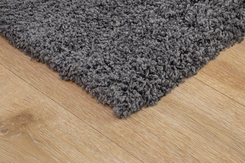 Lounge Ryeteppe 200x290 cm Rektangulær - Grafitt - Tekstiler - Tepper & Matter - Moderne tepper - Ryeteppe