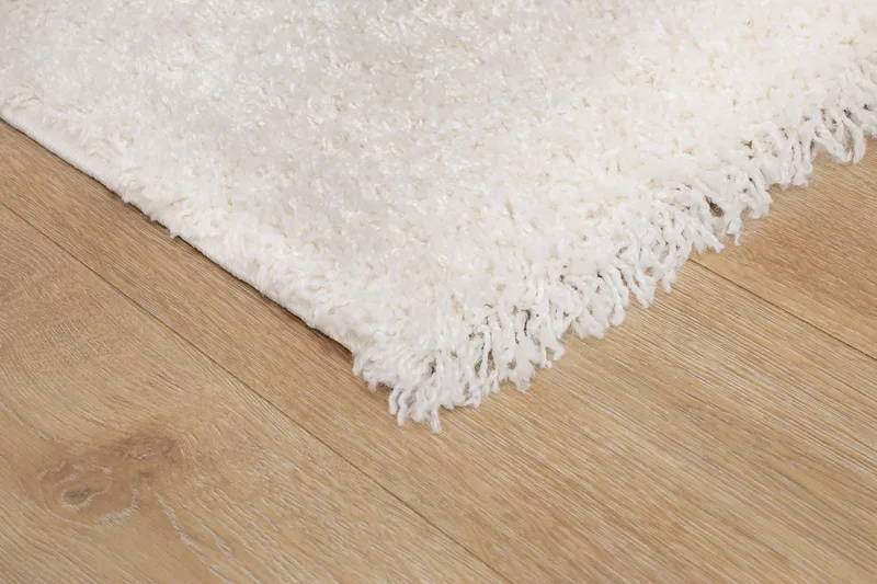 Lounge Ryeteppe 200x290 cm Rektangulær - Hvit - Tekstiler - Tepper & Matter - Moderne tepper - Ryeteppe