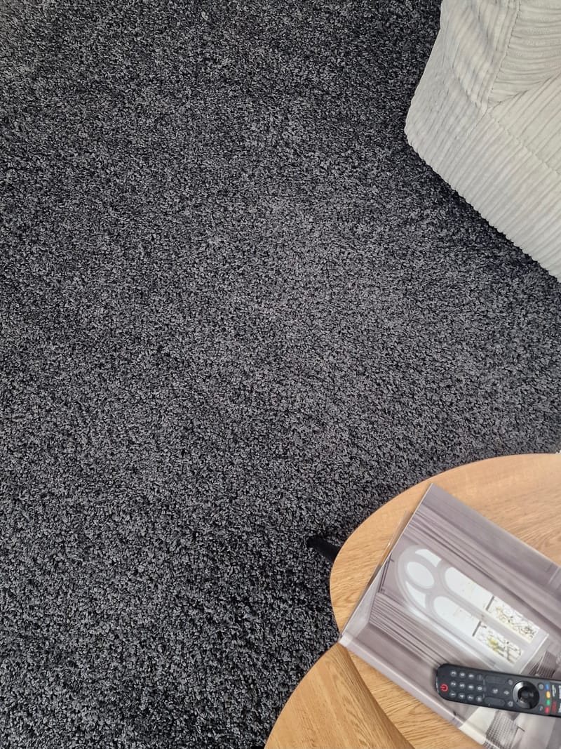 Lounge Ryeteppe 240x340 cm Rektangulær - Grafitt - Tekstiler - Tepper & Matter - Moderne tepper - Ryeteppe