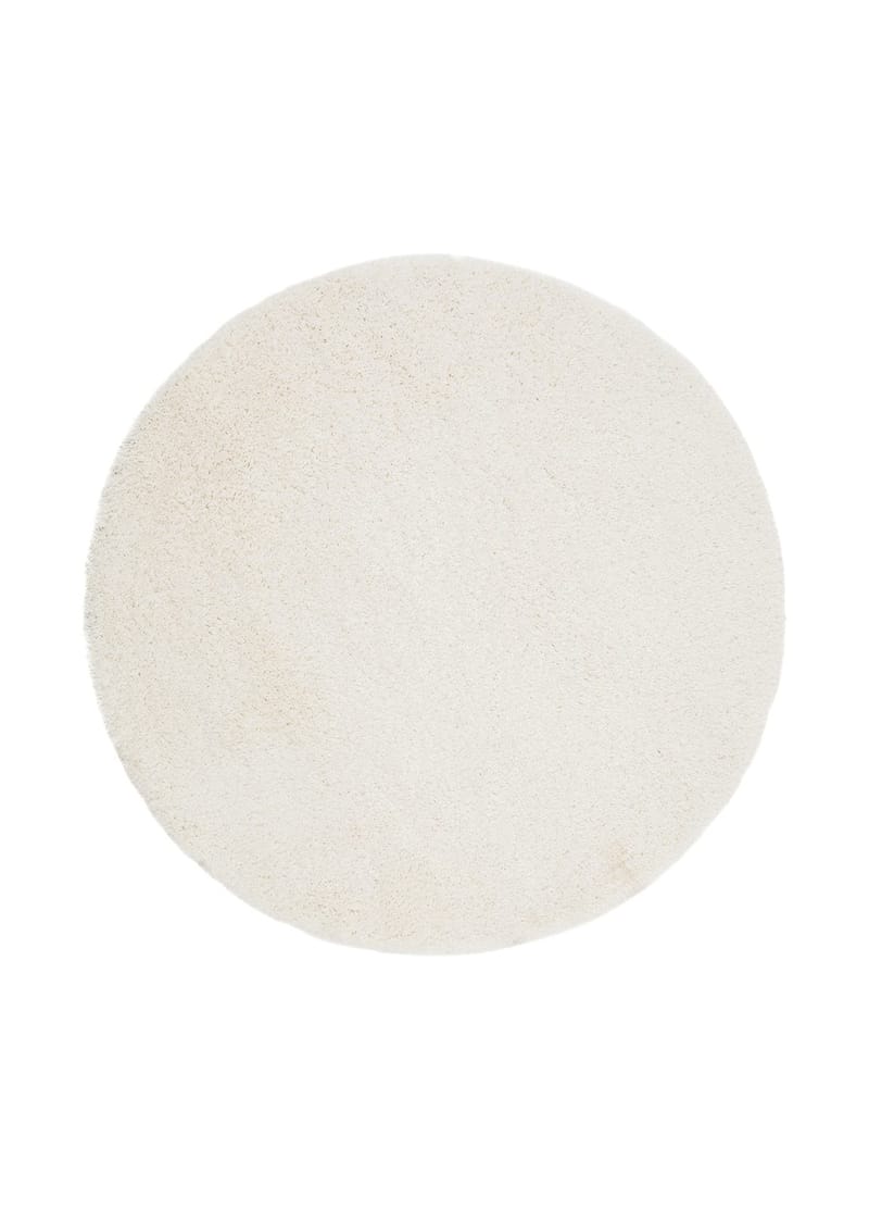 Lounge Ryeteppe Rund 200 cm, Hvit