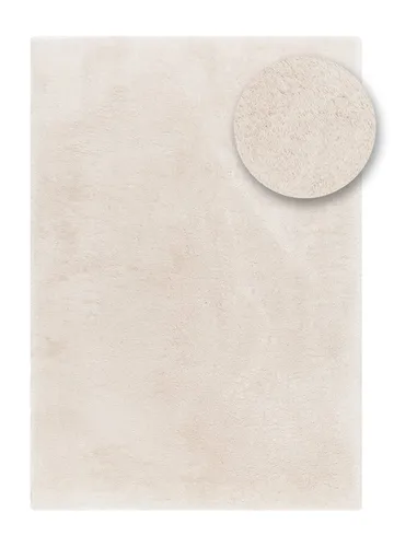 Maskinvevd teppe KM Home Novelle 200x290 Creme - Creme - Tekstiler - Tepper & Matter - Moderne tepper - Ryeteppe