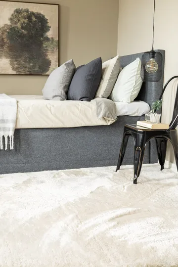 Maskinvevd teppe KM Home Novelle 200x290 Creme - Creme - Tekstiler - Tepper & Matter - Moderne tepper - Ryeteppe