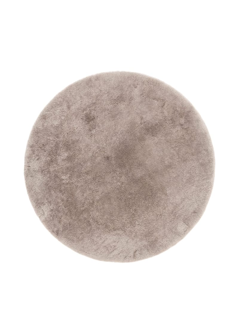 Maskinvevd teppe KM Home Novelle RUNDT 120x120 Grå, Grå
