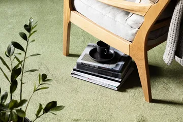Satine Matte 160x230 cm Grønn - Vm Carpet - Tekstiler - Tepper & Matter - Moderne tepper - Ryeteppe