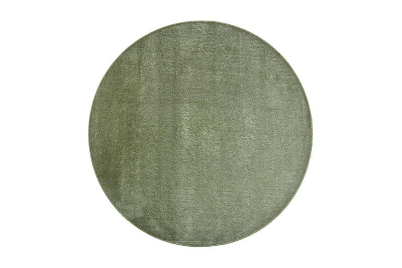 Satine Matte Rund 133 cm Grønn - Vm Carpet - Tekstiler - Tepper & Matter - Moderne tepper - Ryeteppe