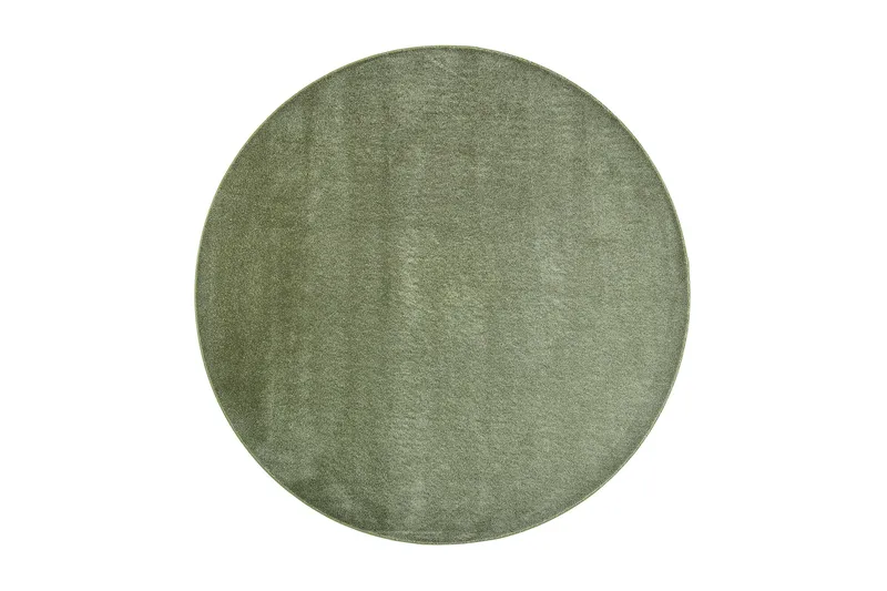 Satine Matte Rund 160 cm Grønn - Vm Carpet - Tekstiler - Tepper & Matter - Moderne tepper - Ryeteppe